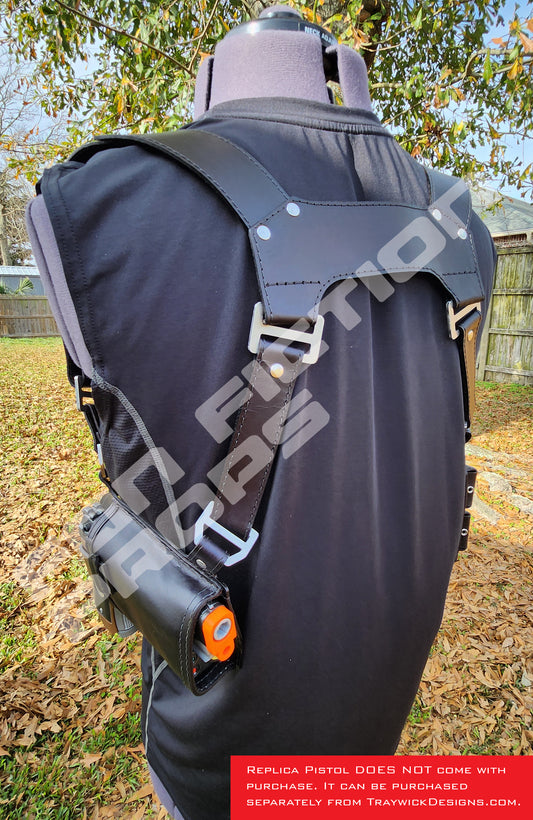 RE Wesker Inspired Costume Shoulder Gun Holster