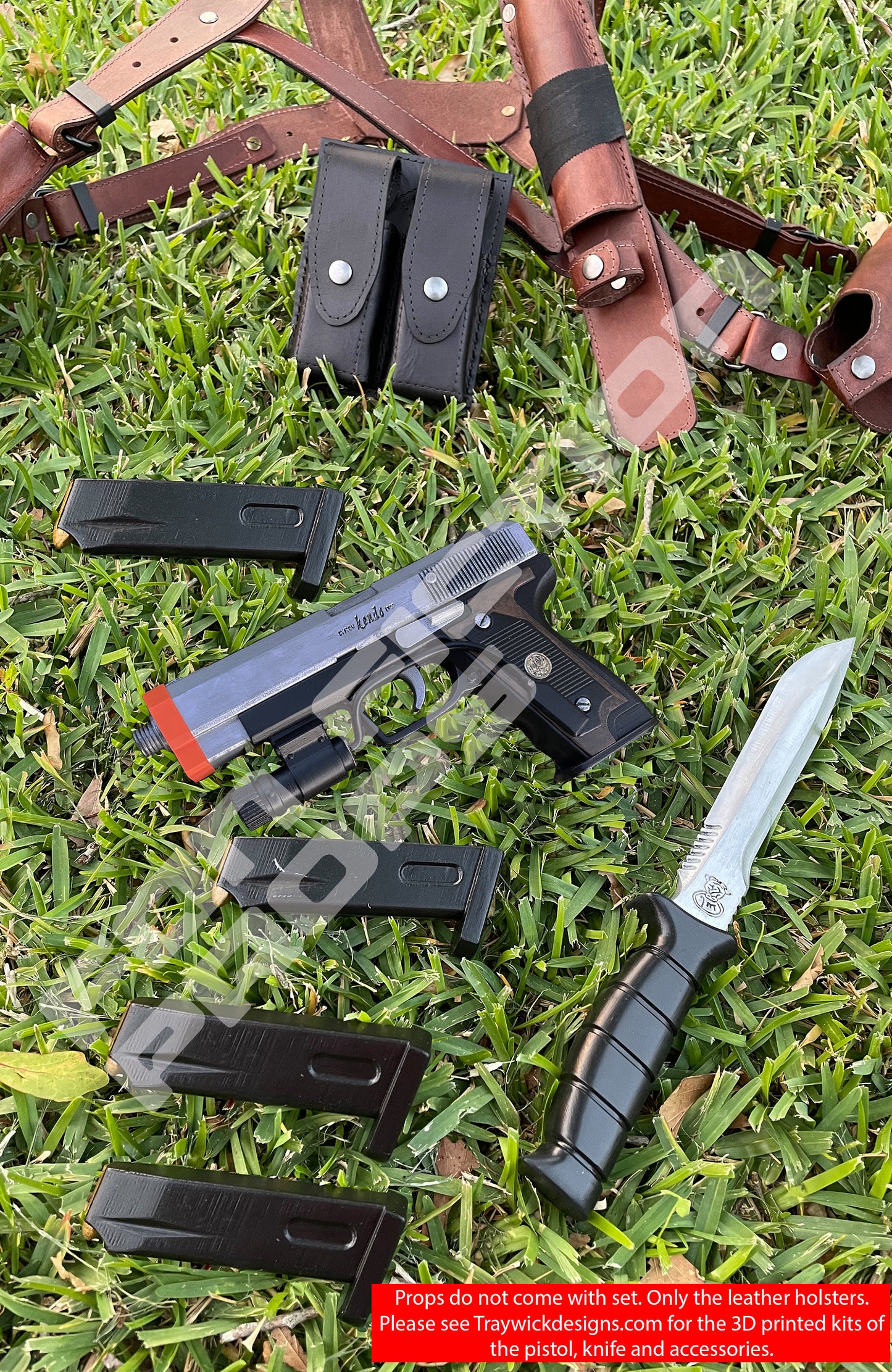 Leon Kennedy Inspired Costume Shoulder Holster