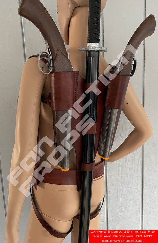 Alice Resident Evil Inspired Leather Harness