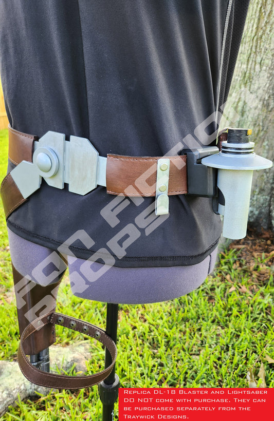 Kanan Jarrus Rebels Inspired Costume Belt and Holster