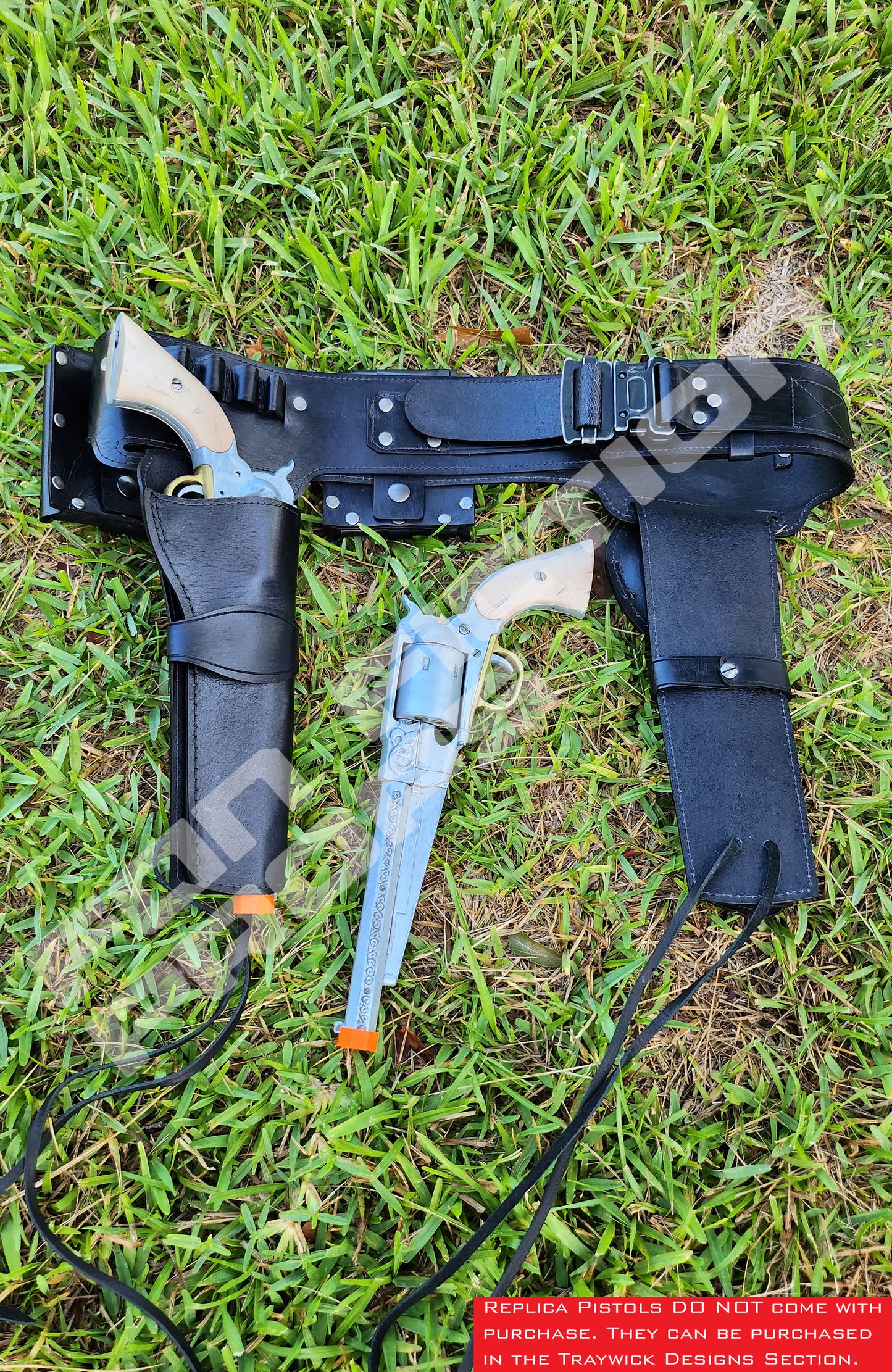 DT Inspired Gun Slinger Belt and Holster Set