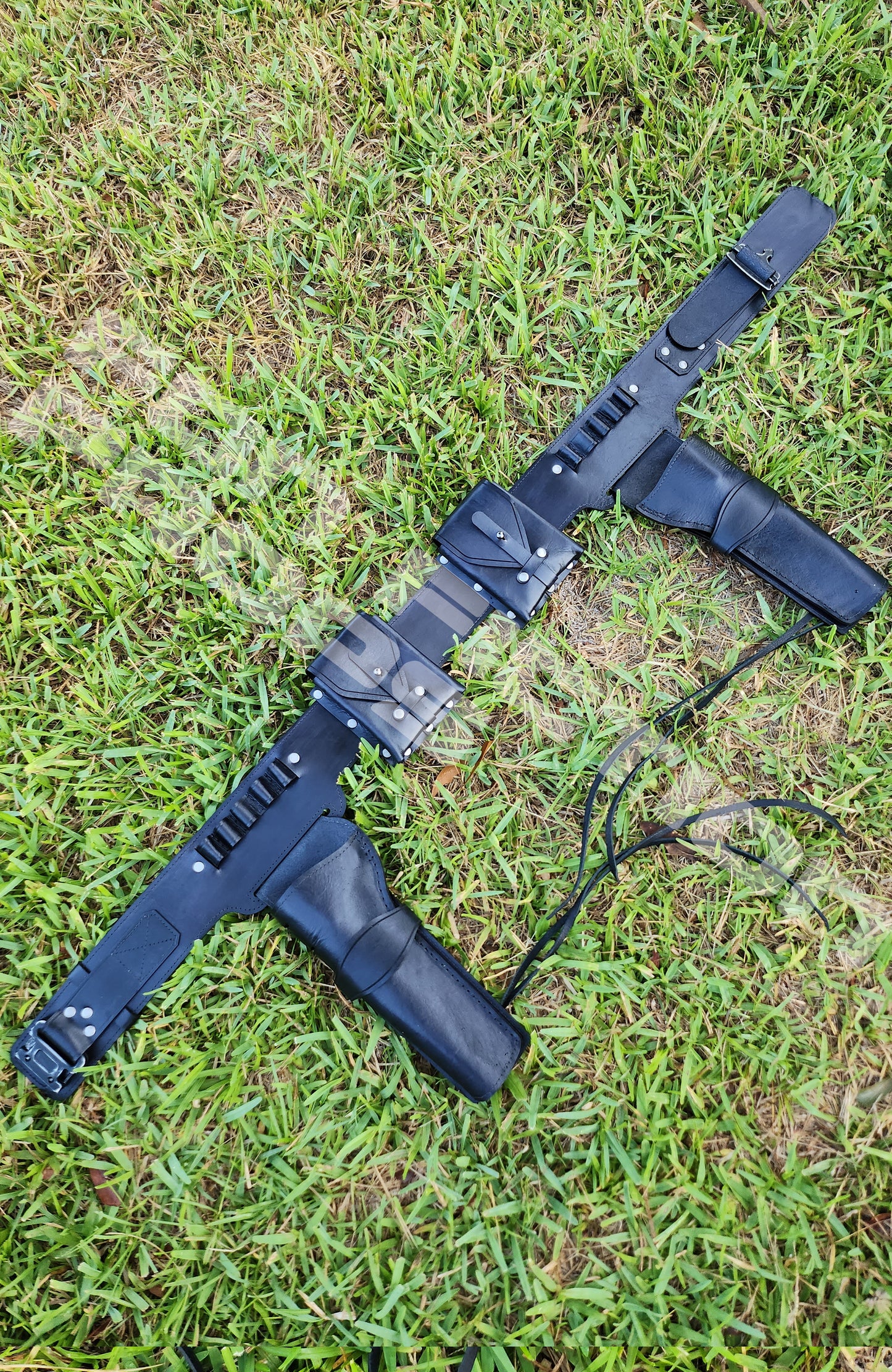 DT Inspired Gun Slinger Belt and Holster Set