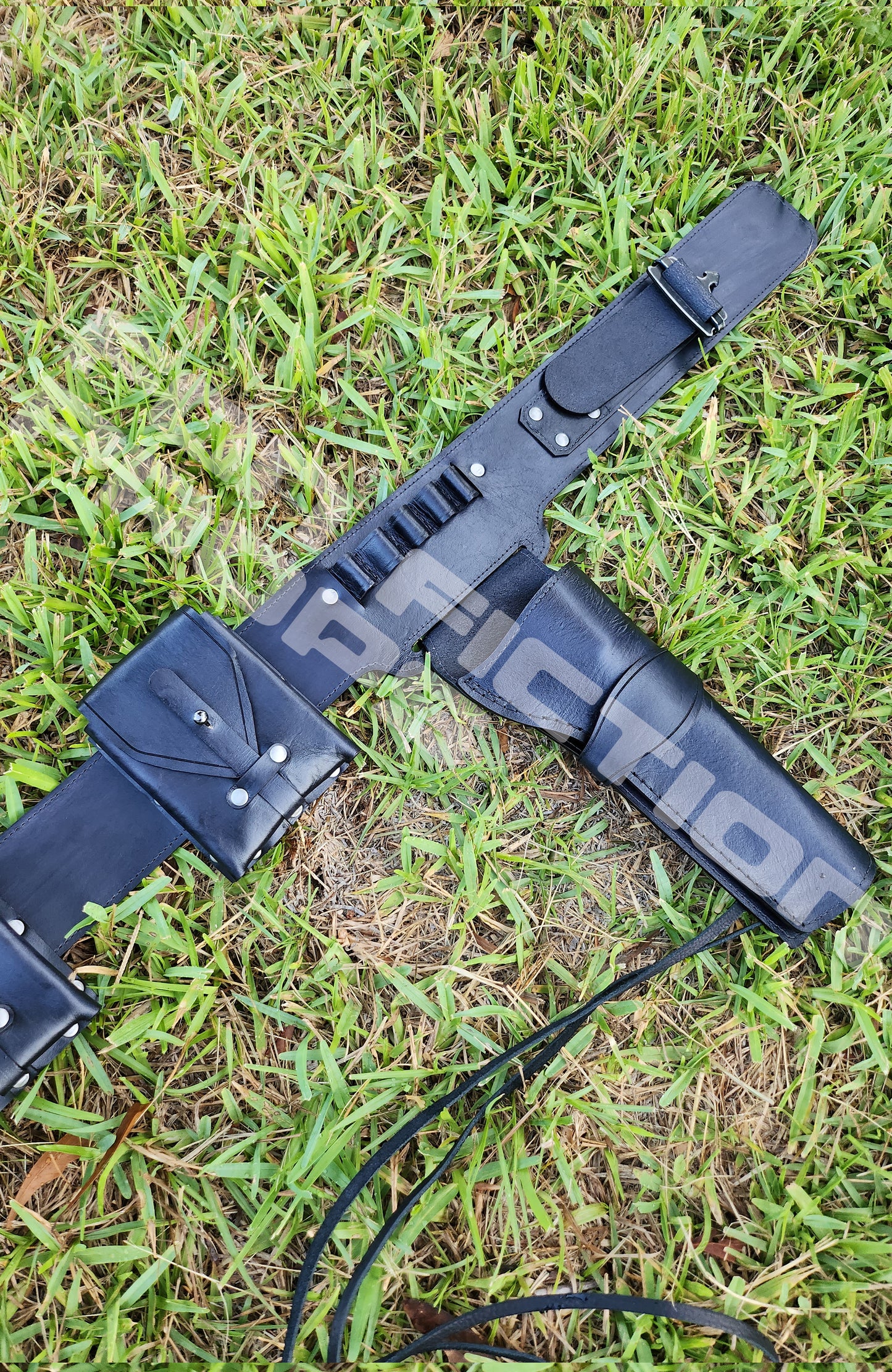 DT Inspired Gun Slinger Belt and Holster Set