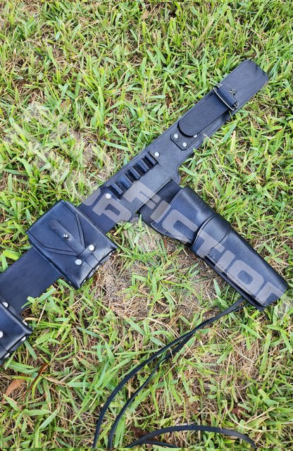 DT Inspired Gun Slinger Belt and Holster Set