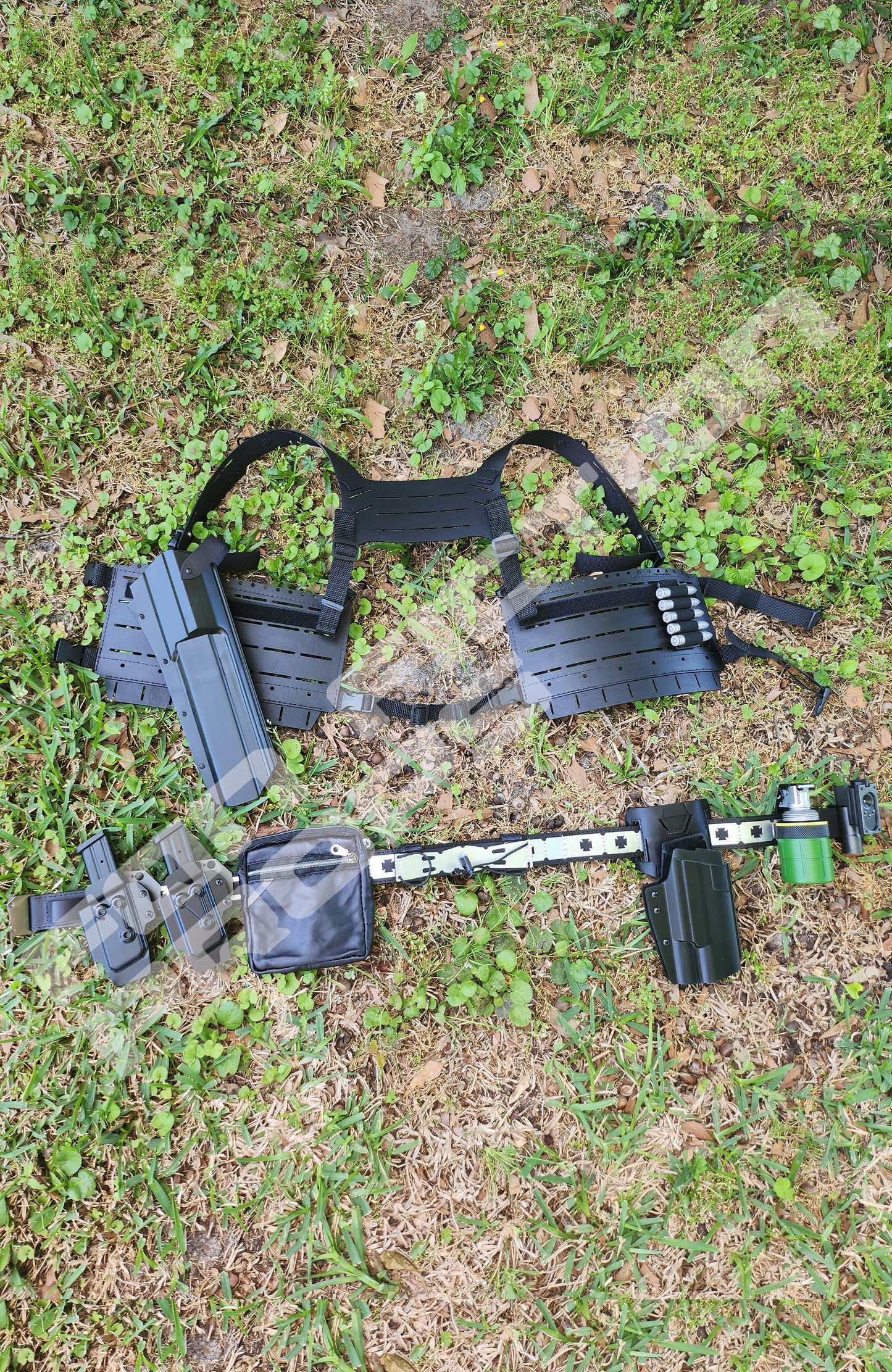 Leon Requiem Inspired Costume Harness and Belt Set