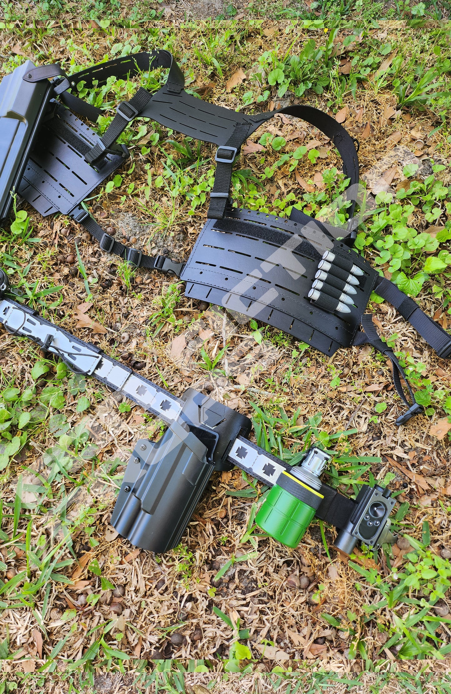 Leon Requiem Inspired Costume Harness and Belt Set