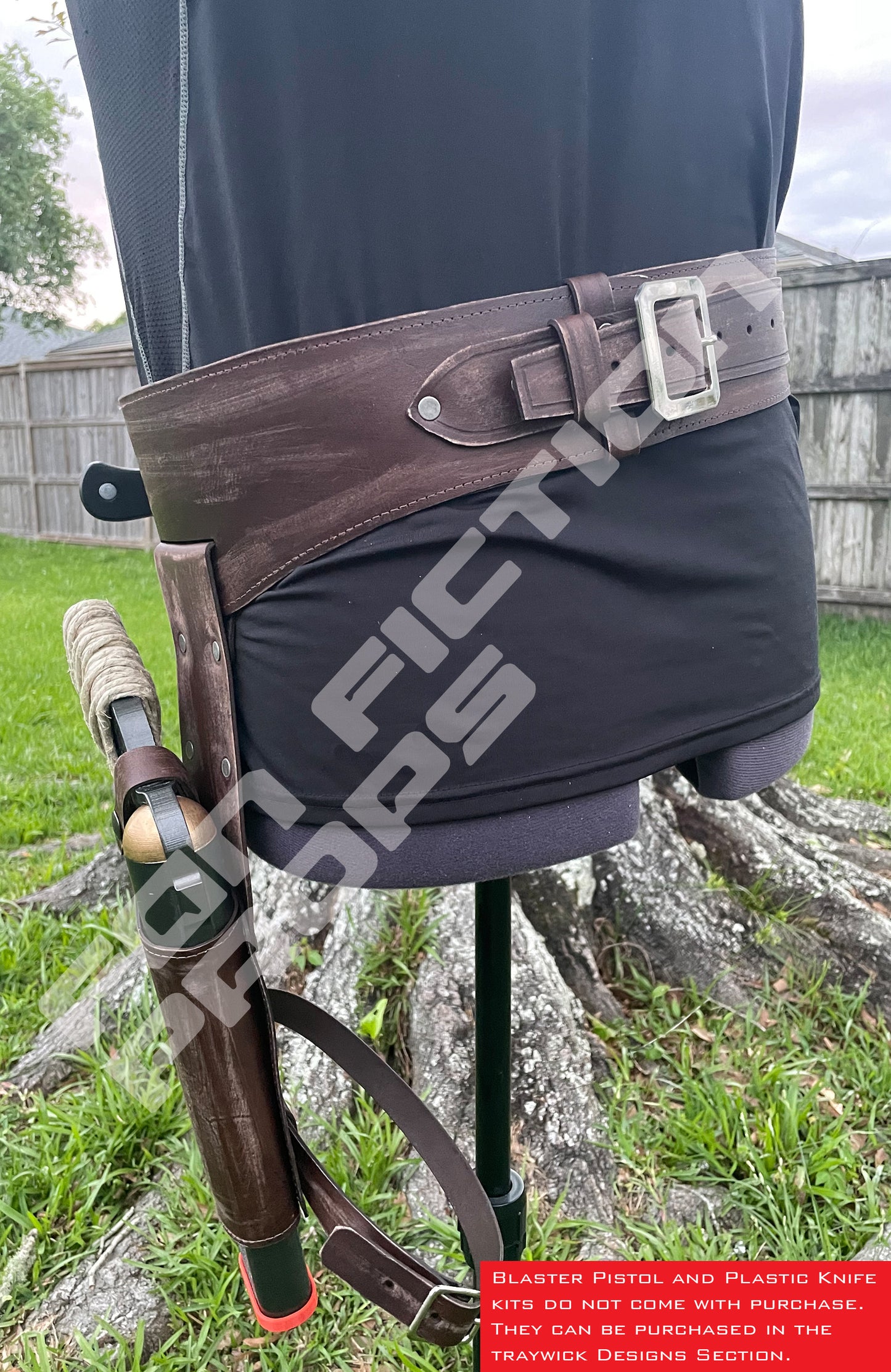 Ronan Dex Inspired Belt and Holster Set