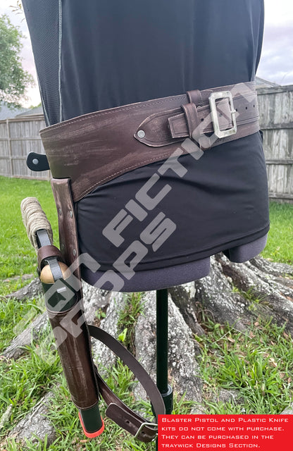 Ronan Dex Inspired Belt and Holster Set