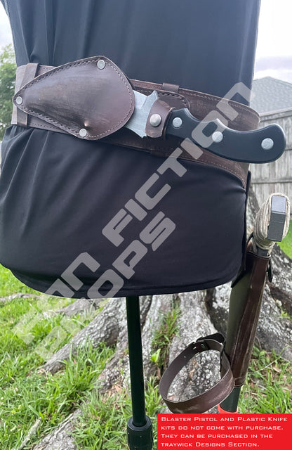 Ronan Dex Inspired Belt and Holster Set