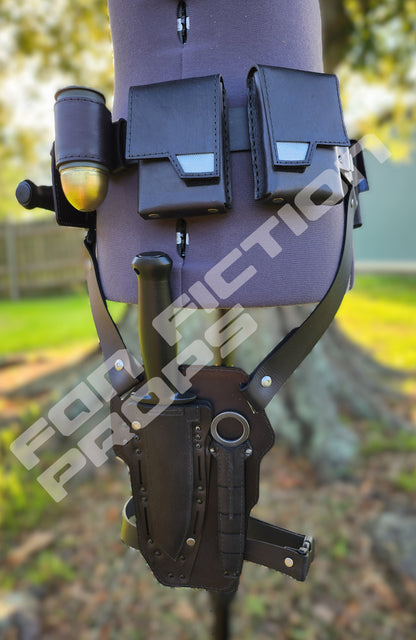 Russian Soldier Inspired Belt and Harness Set