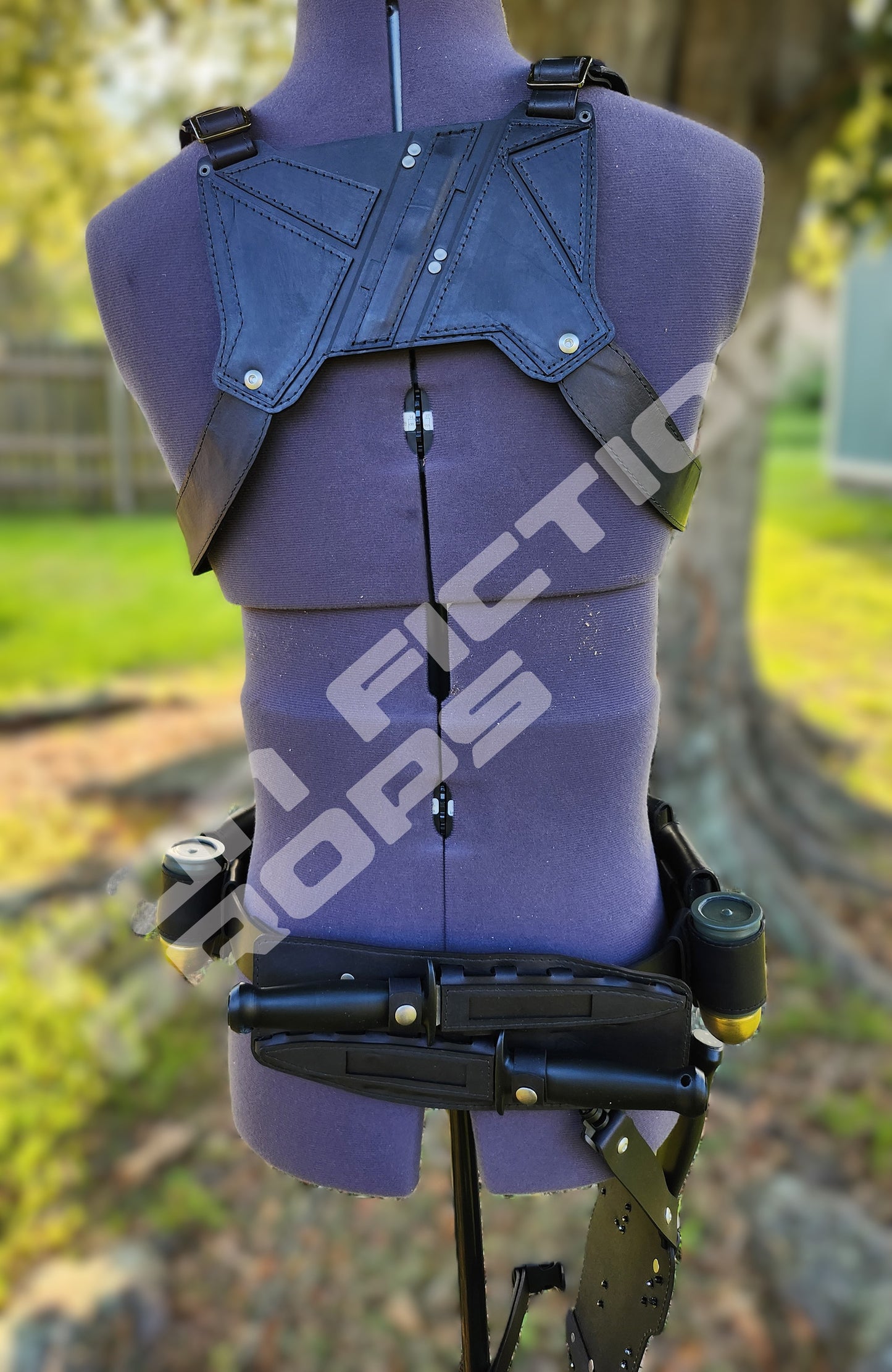 Russian Soldier Inspired Belt and Harness Set