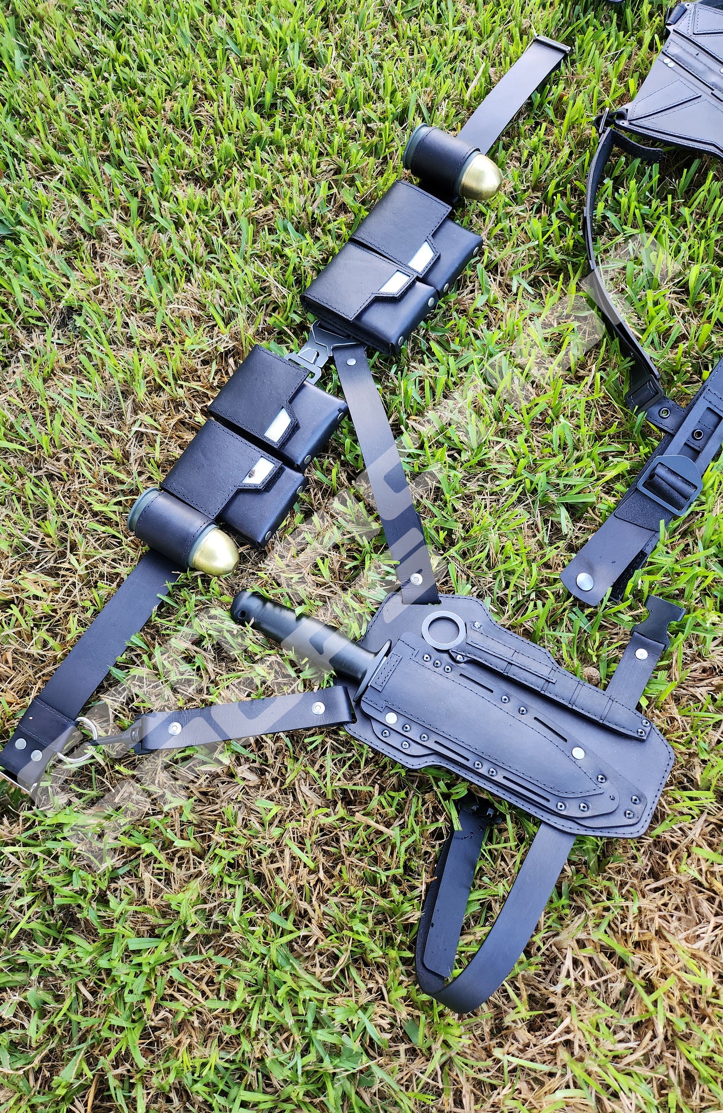 Russian Soldier Inspired Belt and Harness Set