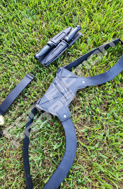 Russian Soldier Inspired Belt and Harness Set