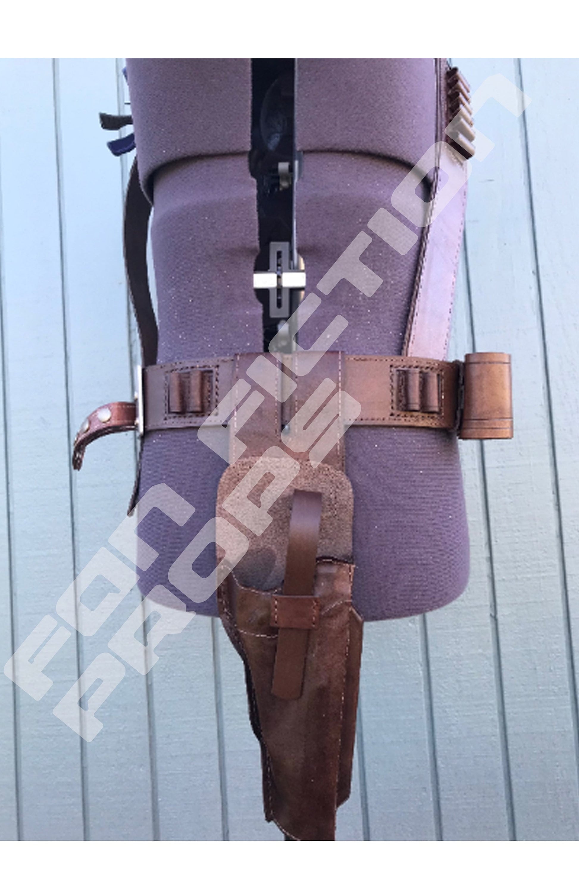 The Mandalorian Inspired Leather Set (all metal buckles)