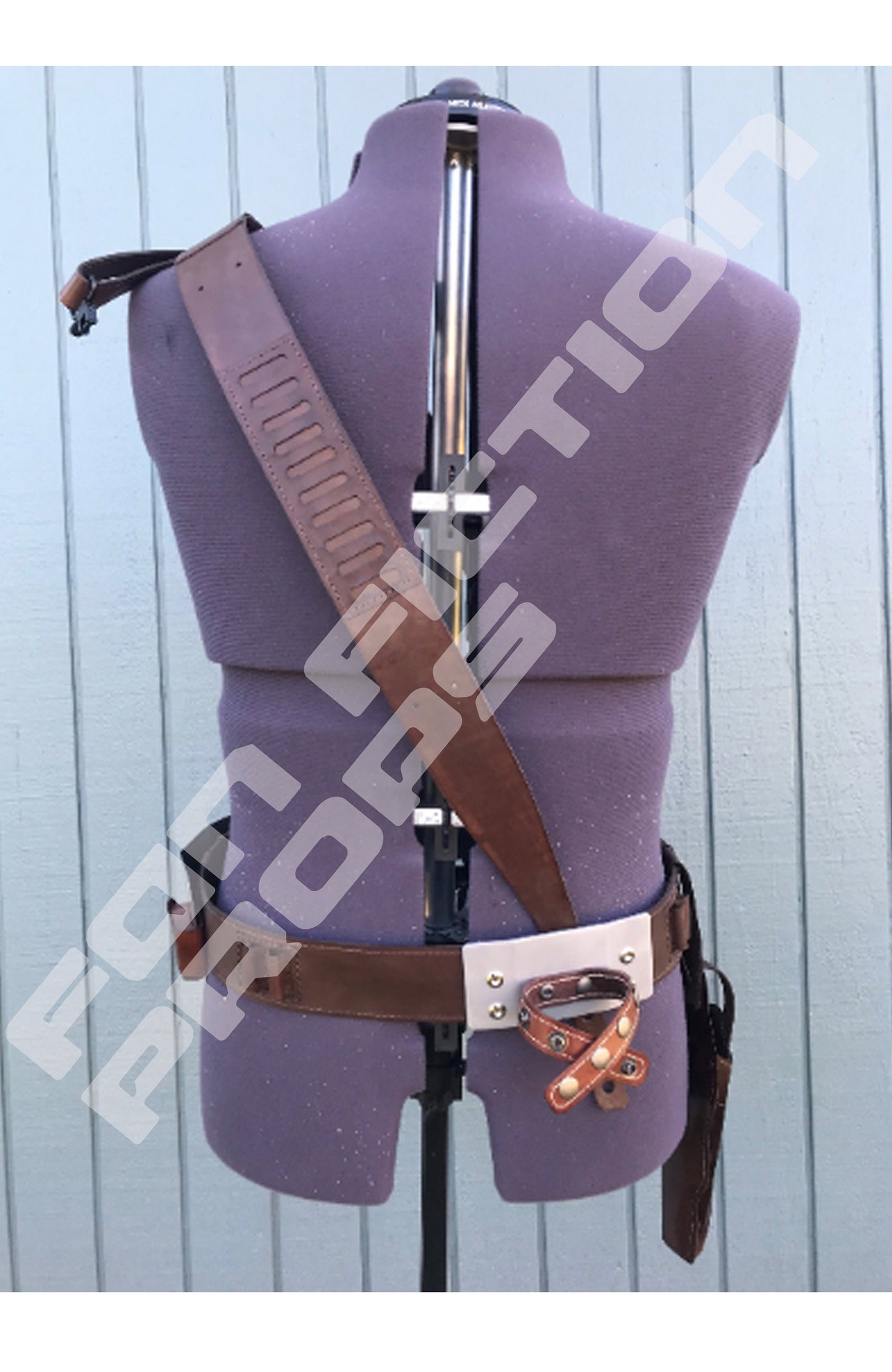 The Mandalorian Inspired Leather Set (all metal buckles)