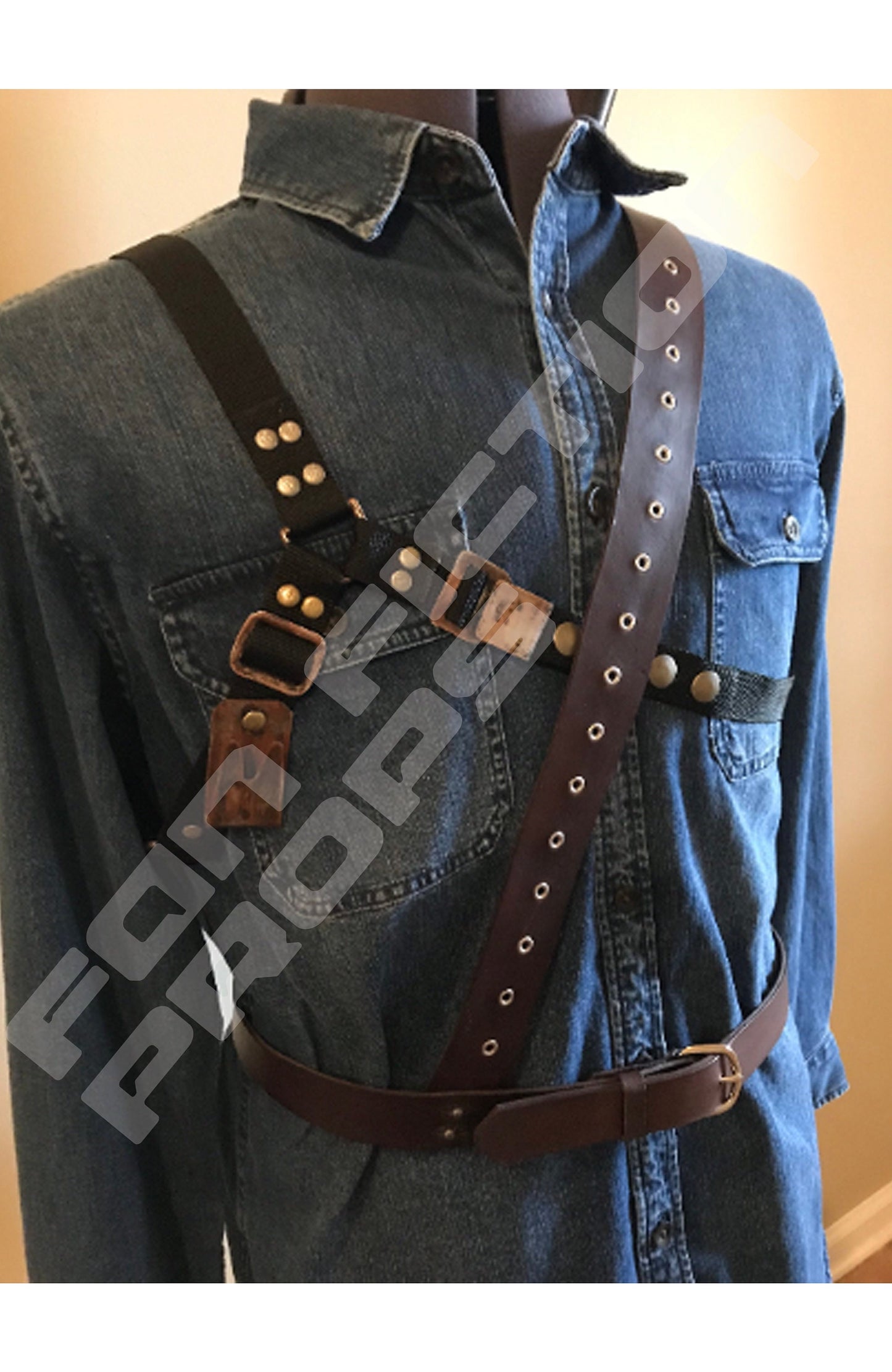 Ash Evil Dead Inspired Harness and Belt Set