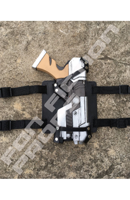 Samus Inspired Paralyzer Metroid Gun Holster