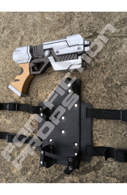 Samus Inspired Paralyzer Metroid Gun Holster