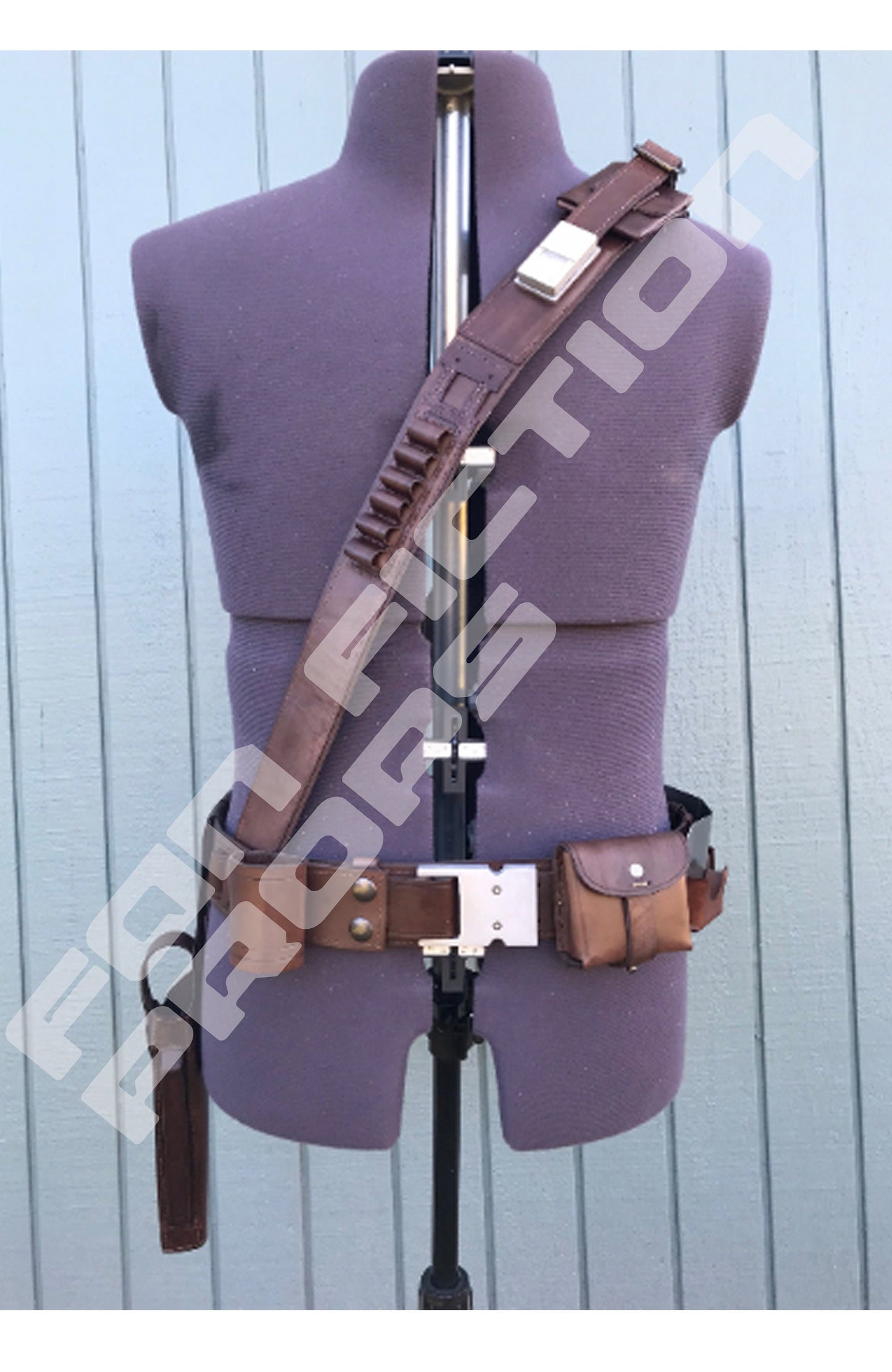 The Mandalorian Inspired Leather Set (all metal buckles)