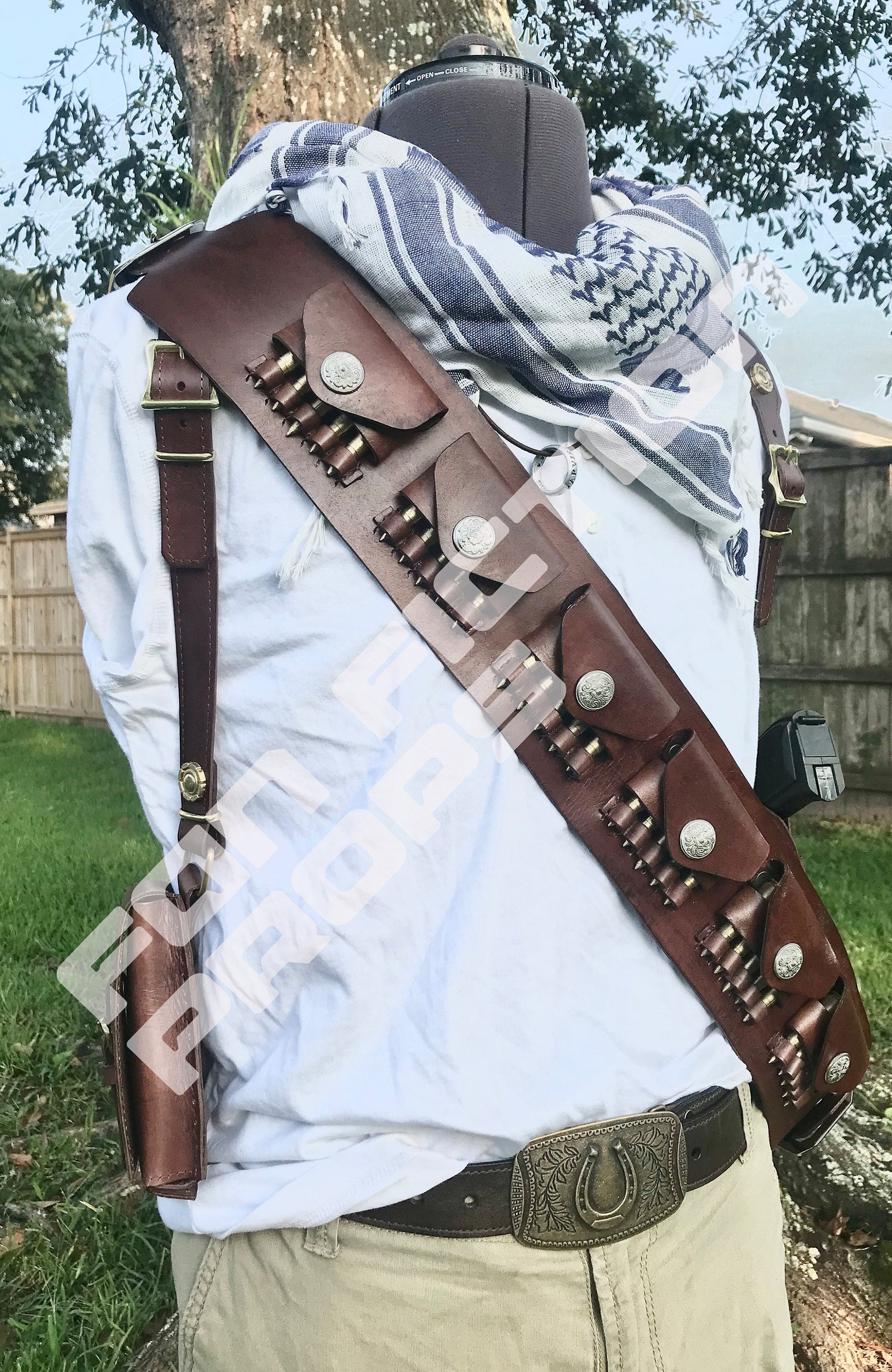 Uncharted 3 Inspired Drakes Deception Ammo Bandolier