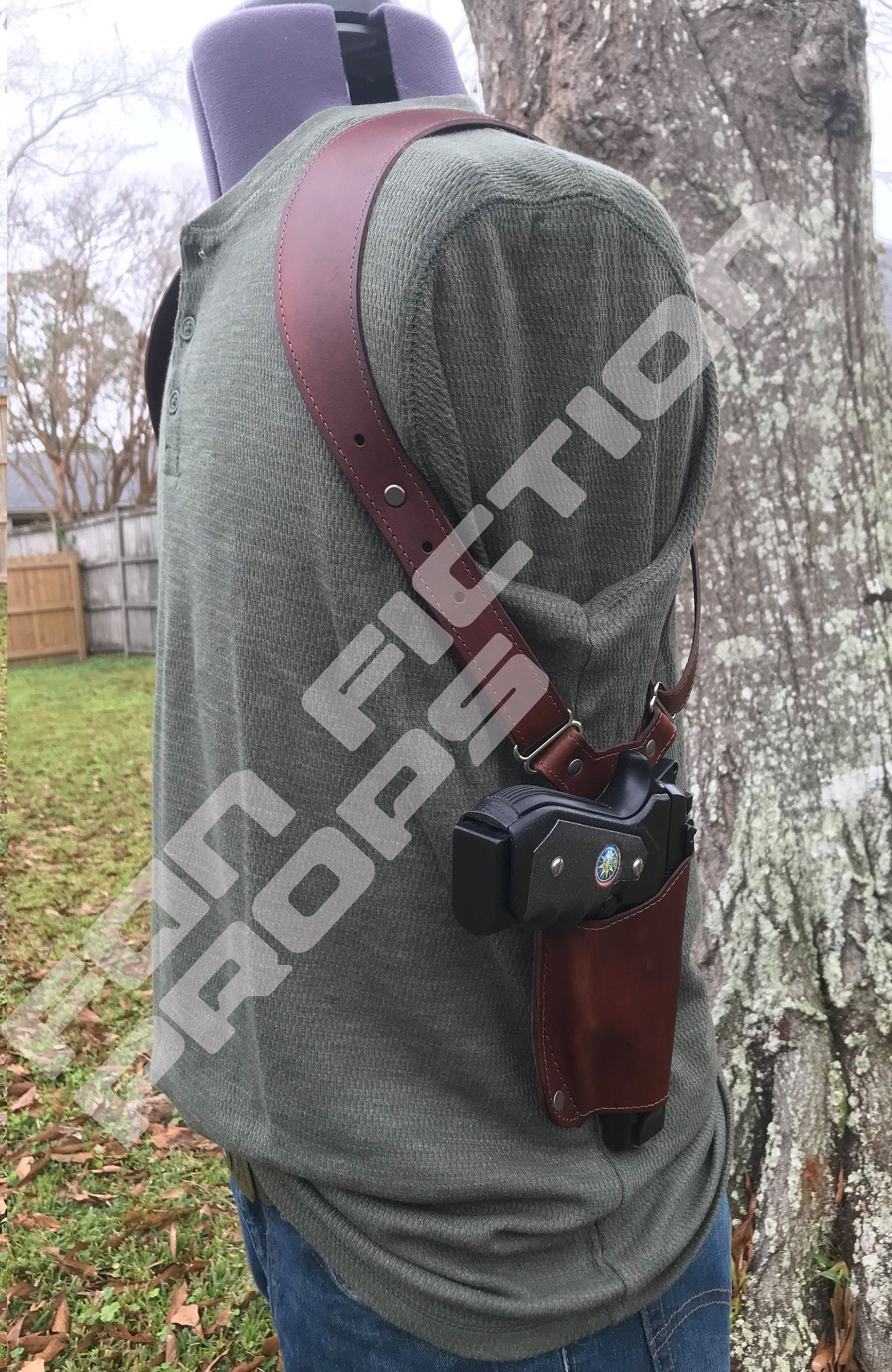 Uncharted 3 Drakes Deception Inspired Basic Costume Gun Holster