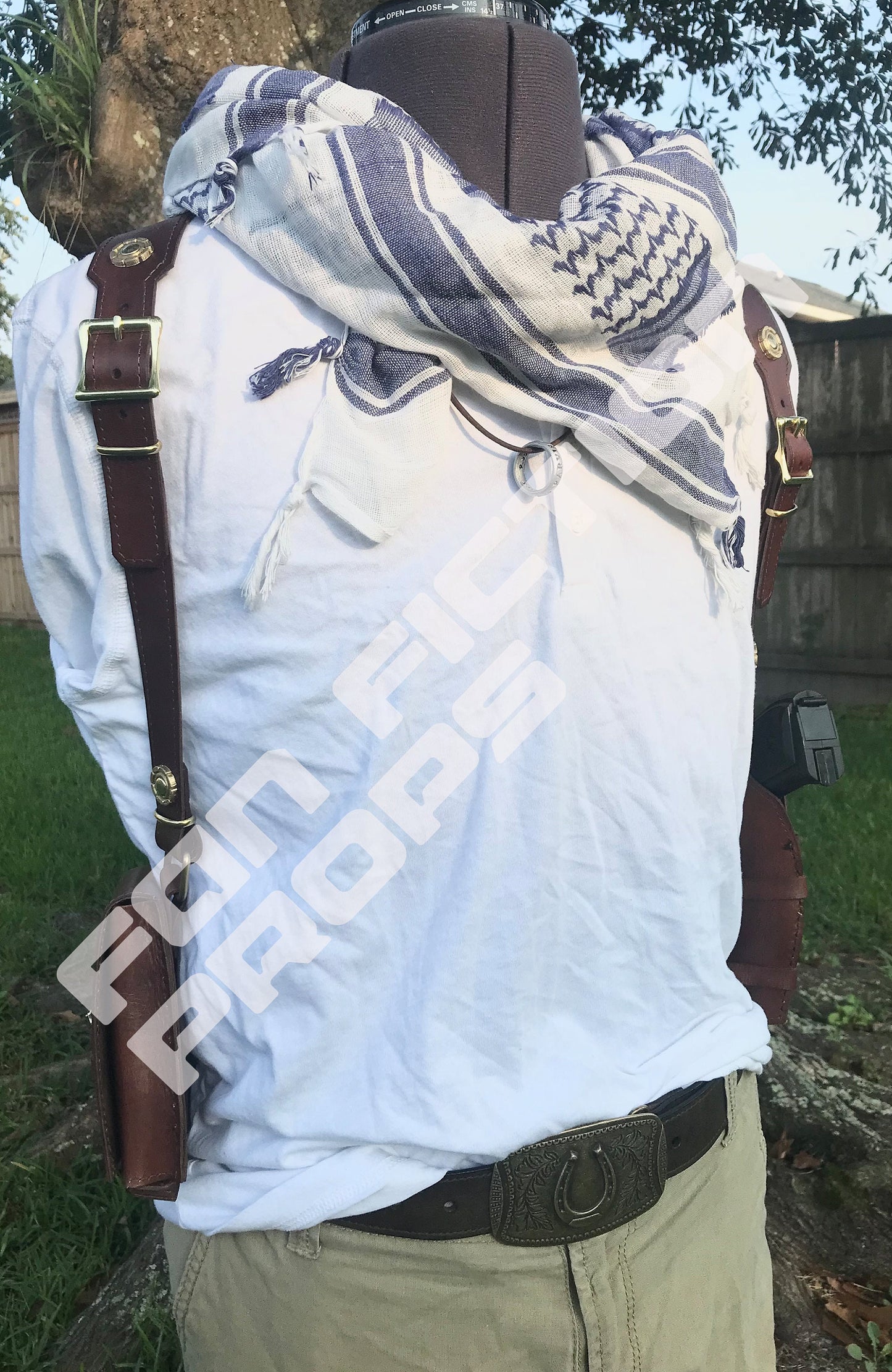 Uncharted 3 Drakes Deception Inspired Fancy Costume Gun Holster