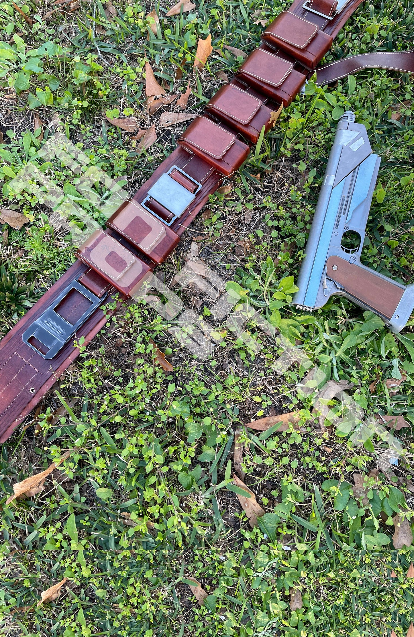 Koska Reeves Inspired Gun Holster Belt Set