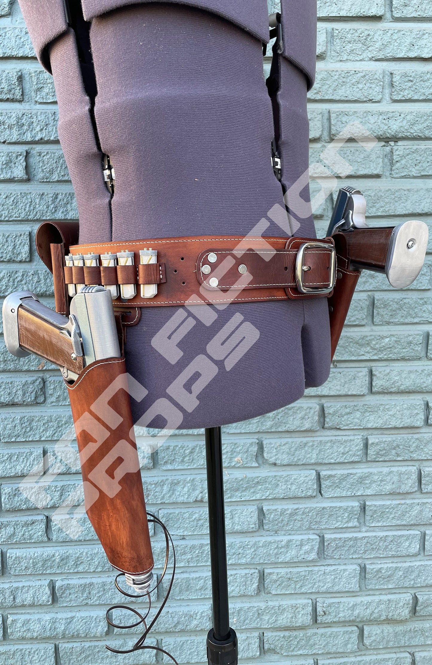 Mandalorian Western Inspired Costume Gun Belt