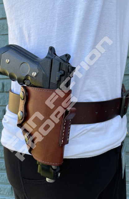 Uncharted Elena Fisher Inspired Gun Holster and Press Pass