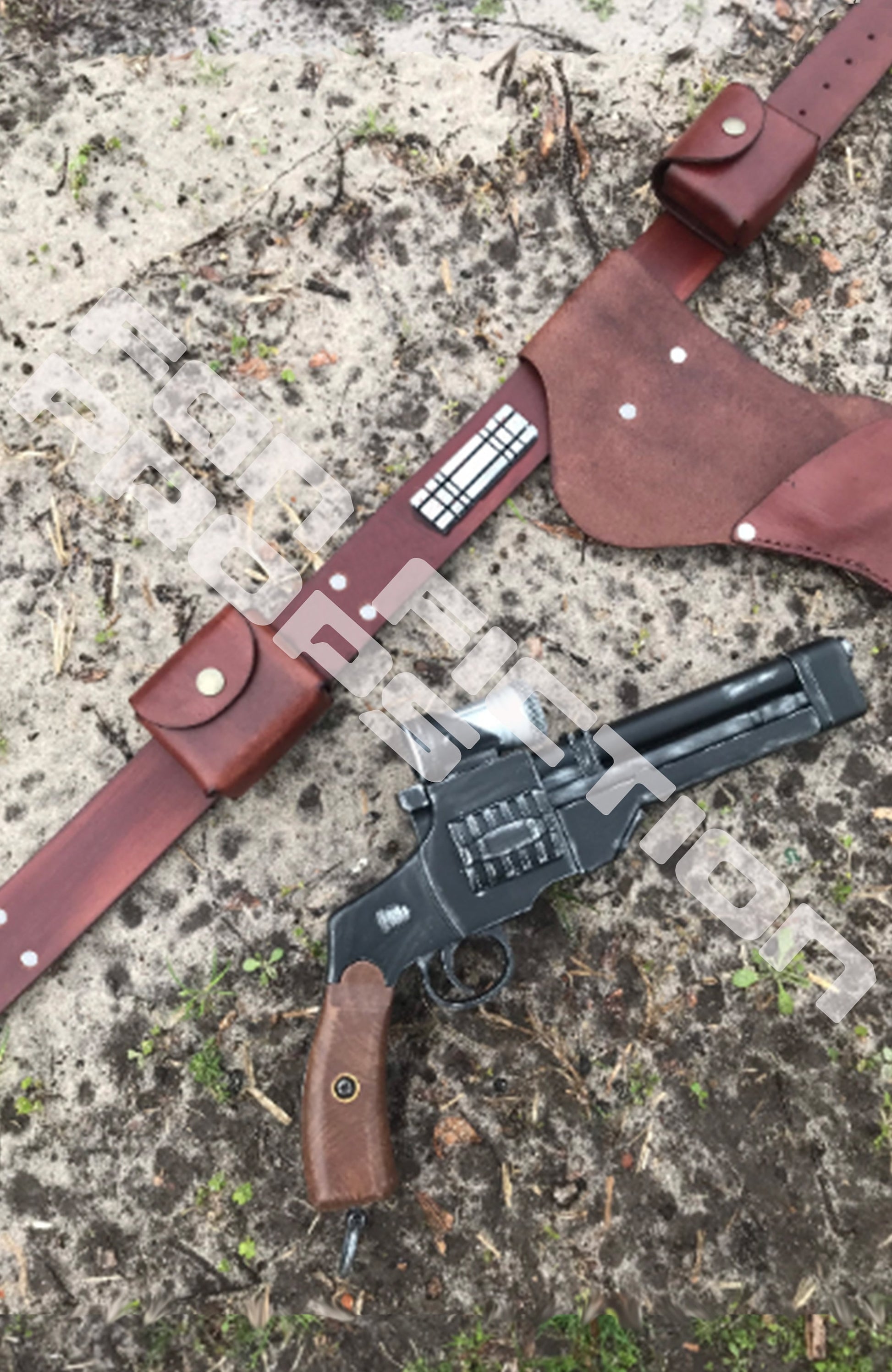 Cobb Vanth Inspired Belt and Holster Set
