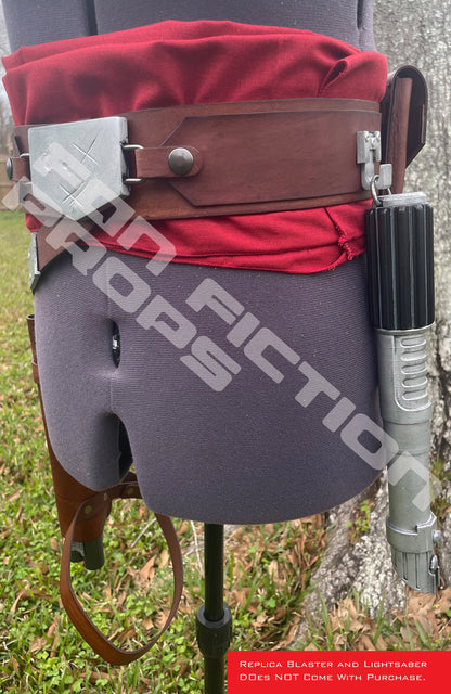 Cade Skywalker Inspired Costume Belt and Holster Set