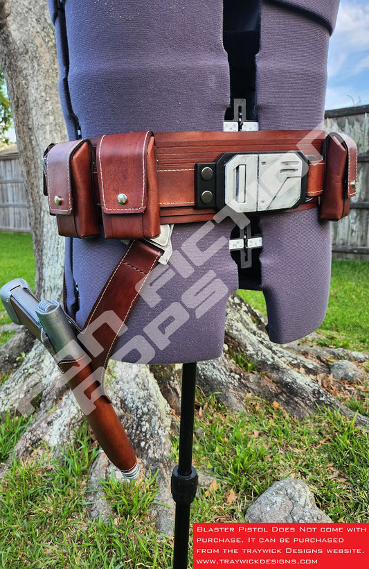 Axe Woves Mandalorian Season 3 Inspired Costume Belt