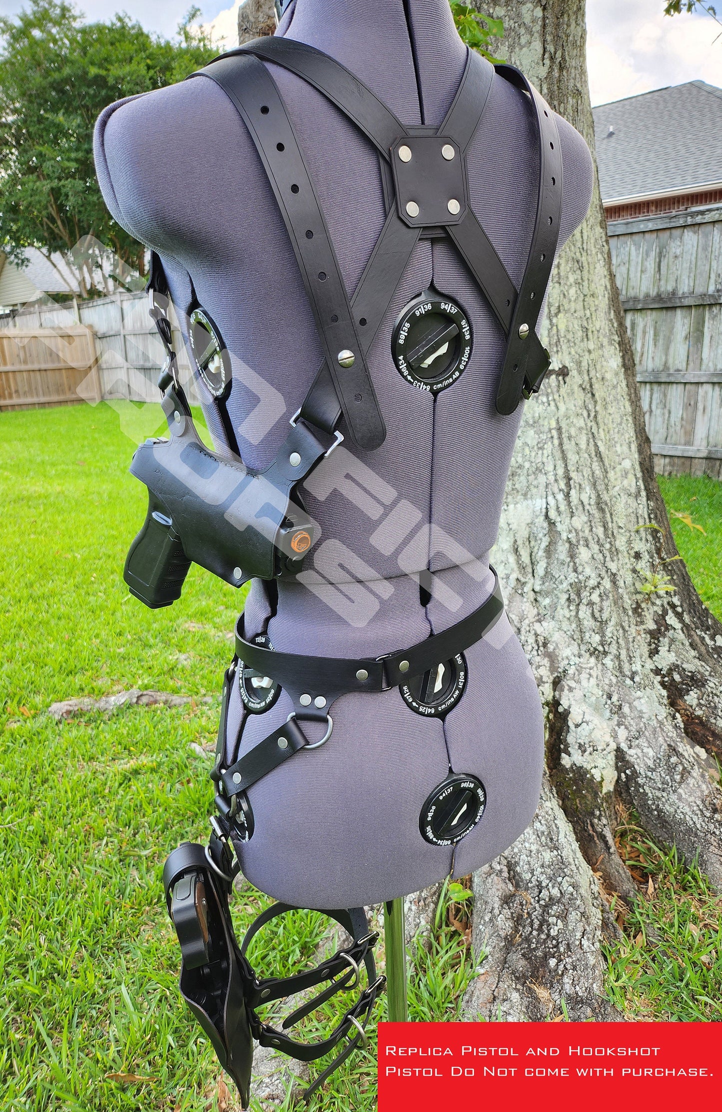 Ada Wong Resident Evil 4 Remake Inspired Costume Shoulder Harness and Belt