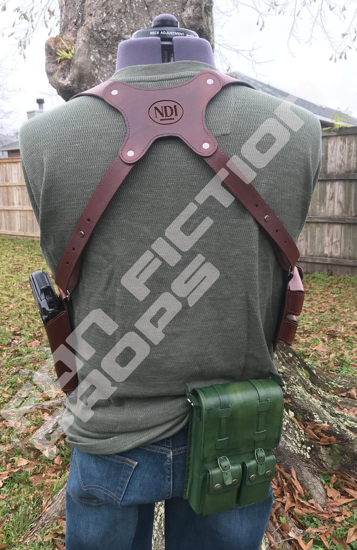 Uncharted 3 Drakes Deception Inspired Basic Costume Gun Holster