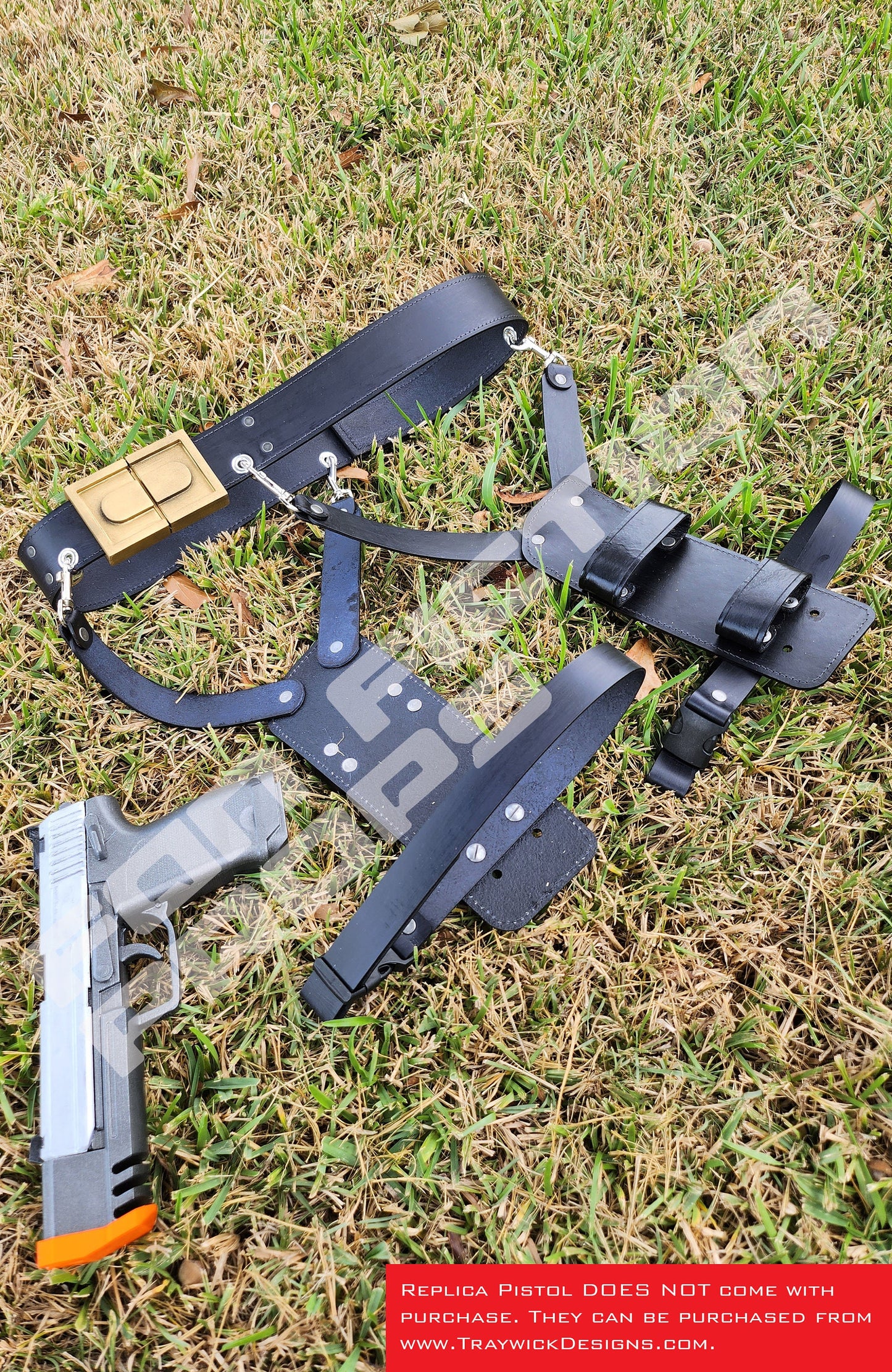 Tomb Raider Anniversary Inspired Belt/Holster Replica