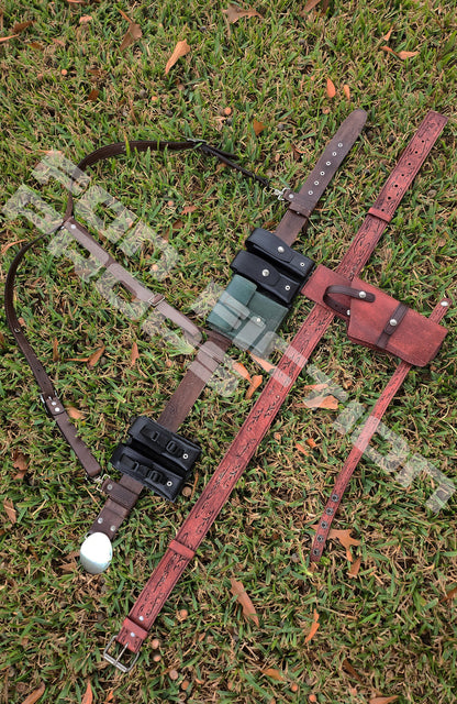 Jake Muller Inspired Leather Belt and Harness Costume Set