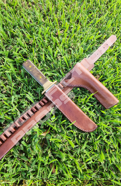 Magnificent Seven Faraday Inspired Costume Gun Belt