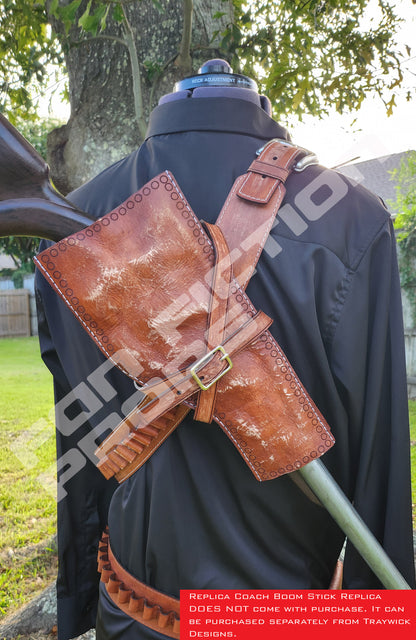 Western Inspired Bandolier With Optional Holster