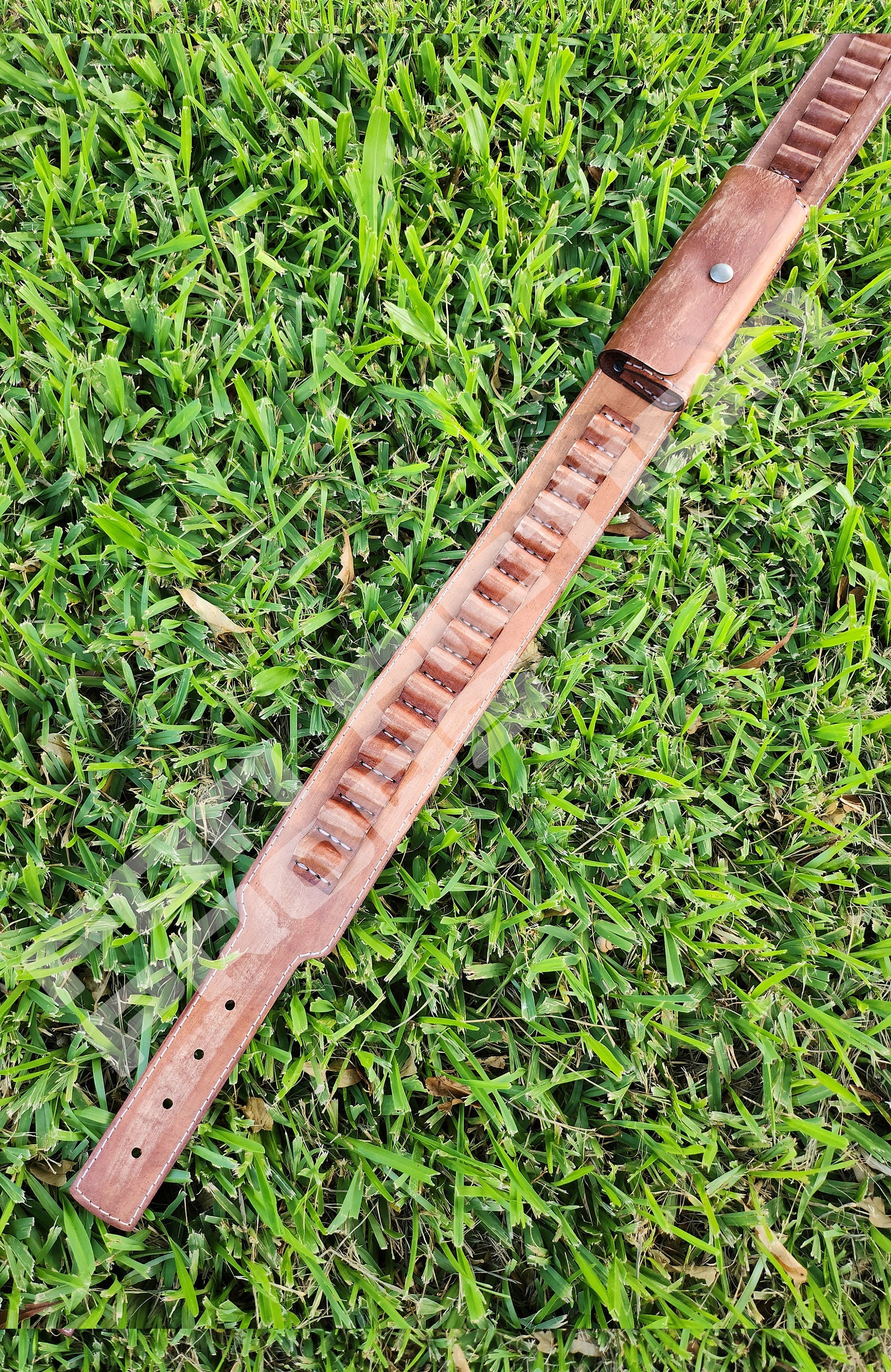 Western Inspired Bandolier With Optional Holster
