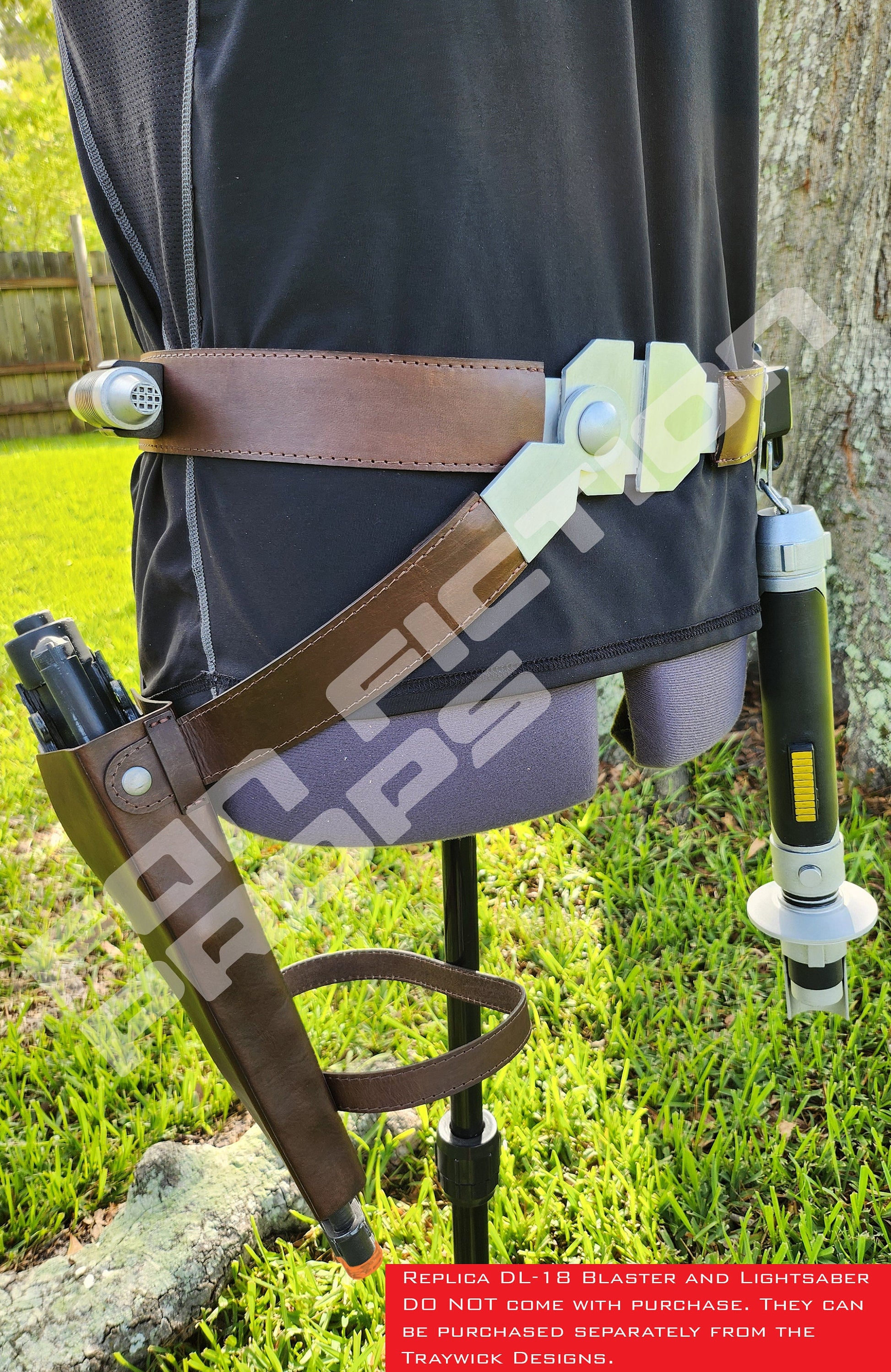 Kanan Jarrus Rebels Inspired Costume Belt and Holster