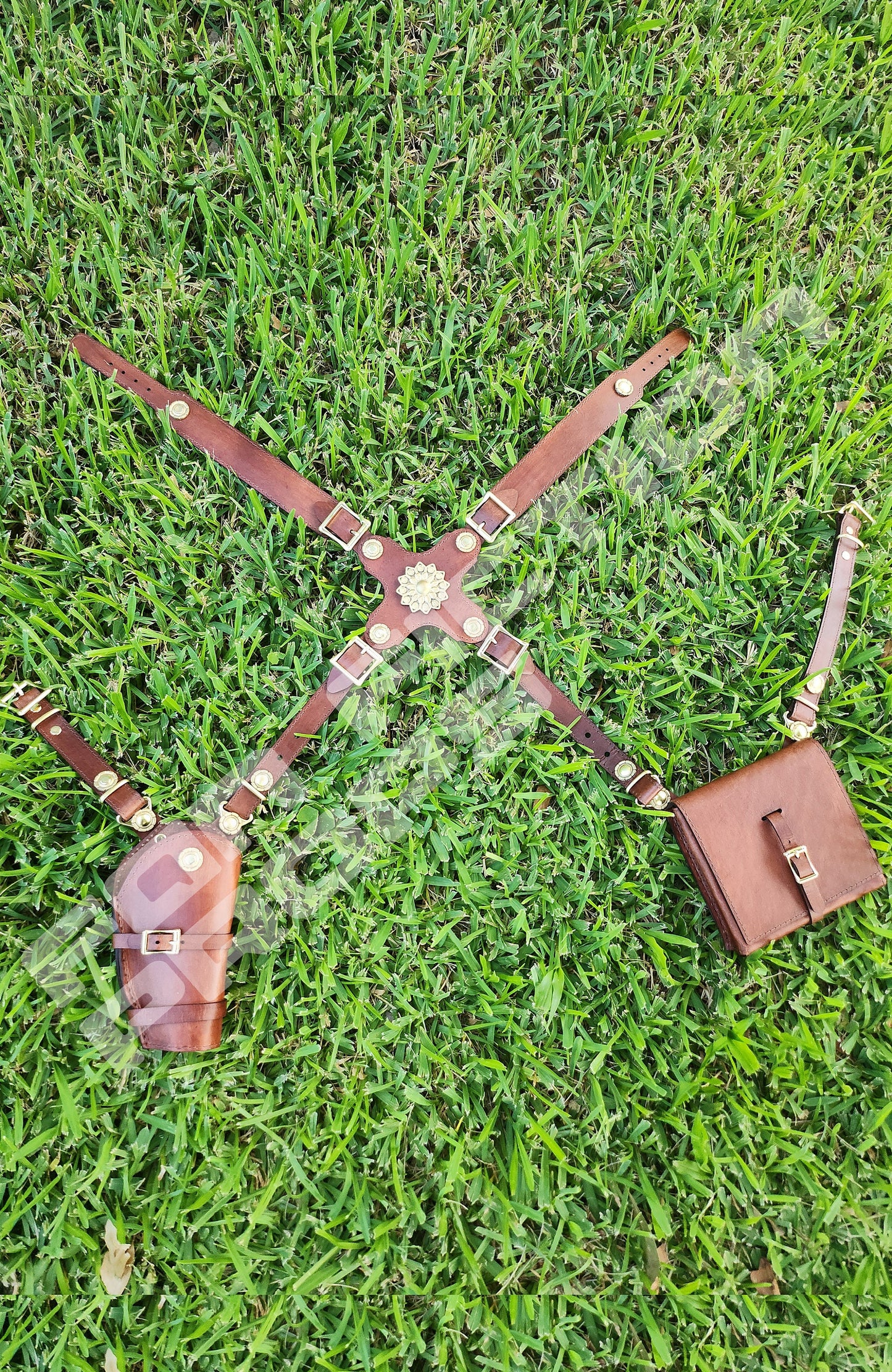 Uncharted 3 Drakes Deception Inspired Fancy Costume Gun Holster