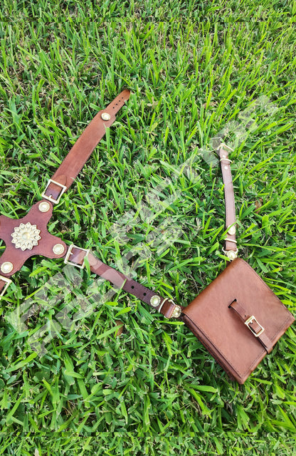 Uncharted 3 Drakes Deception Inspired Fancy Costume Gun Holster