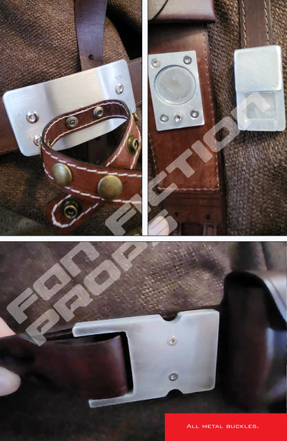 The Mandalorian Inspired Leather Set (all metal buckles)