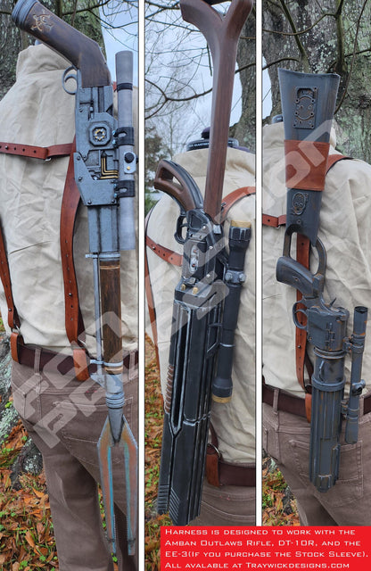 Mandalorian Inspired Shoulder Harness With Cylinders and Thermal Detonators