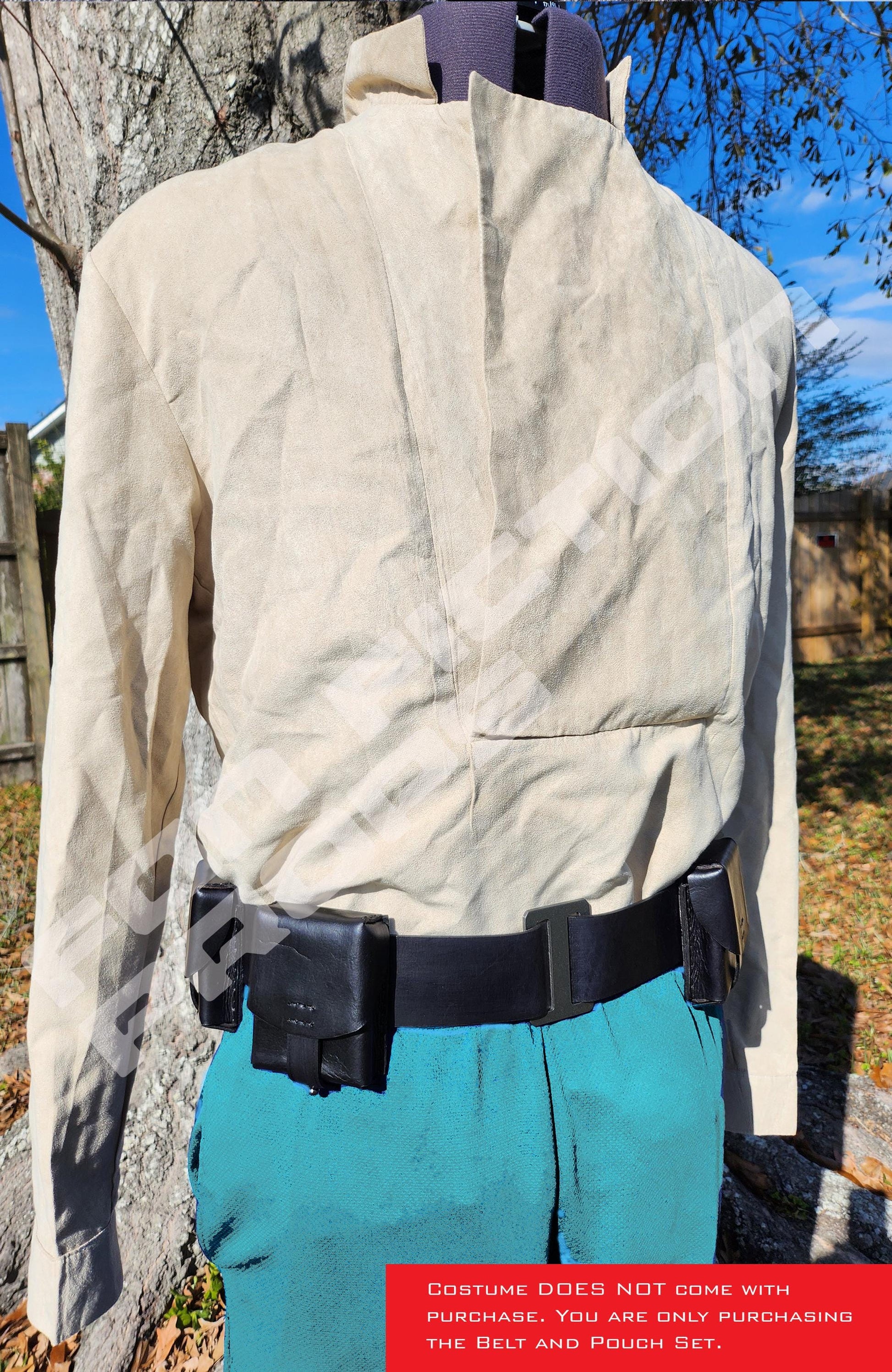 Lando Calrissian ROTJ Inspired Costume Belt and Pouches
