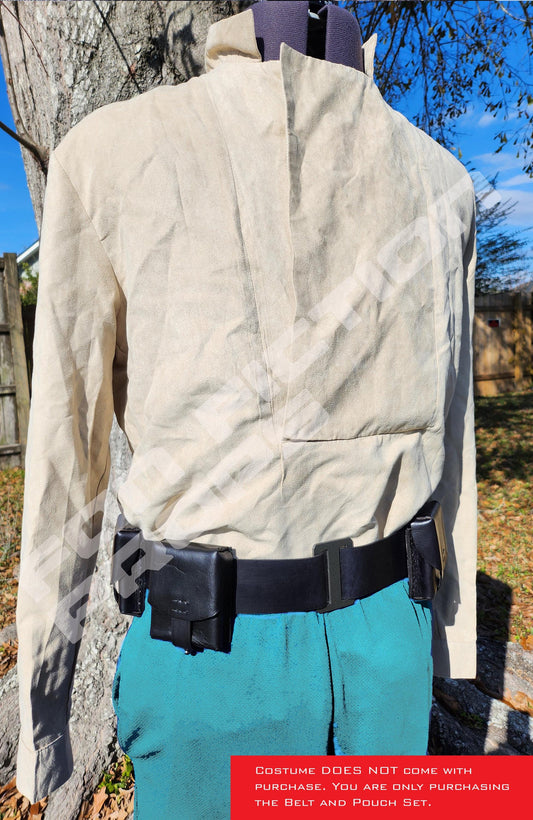Lando Calrissian ROTJ Inspired Costume Belt and Pouches