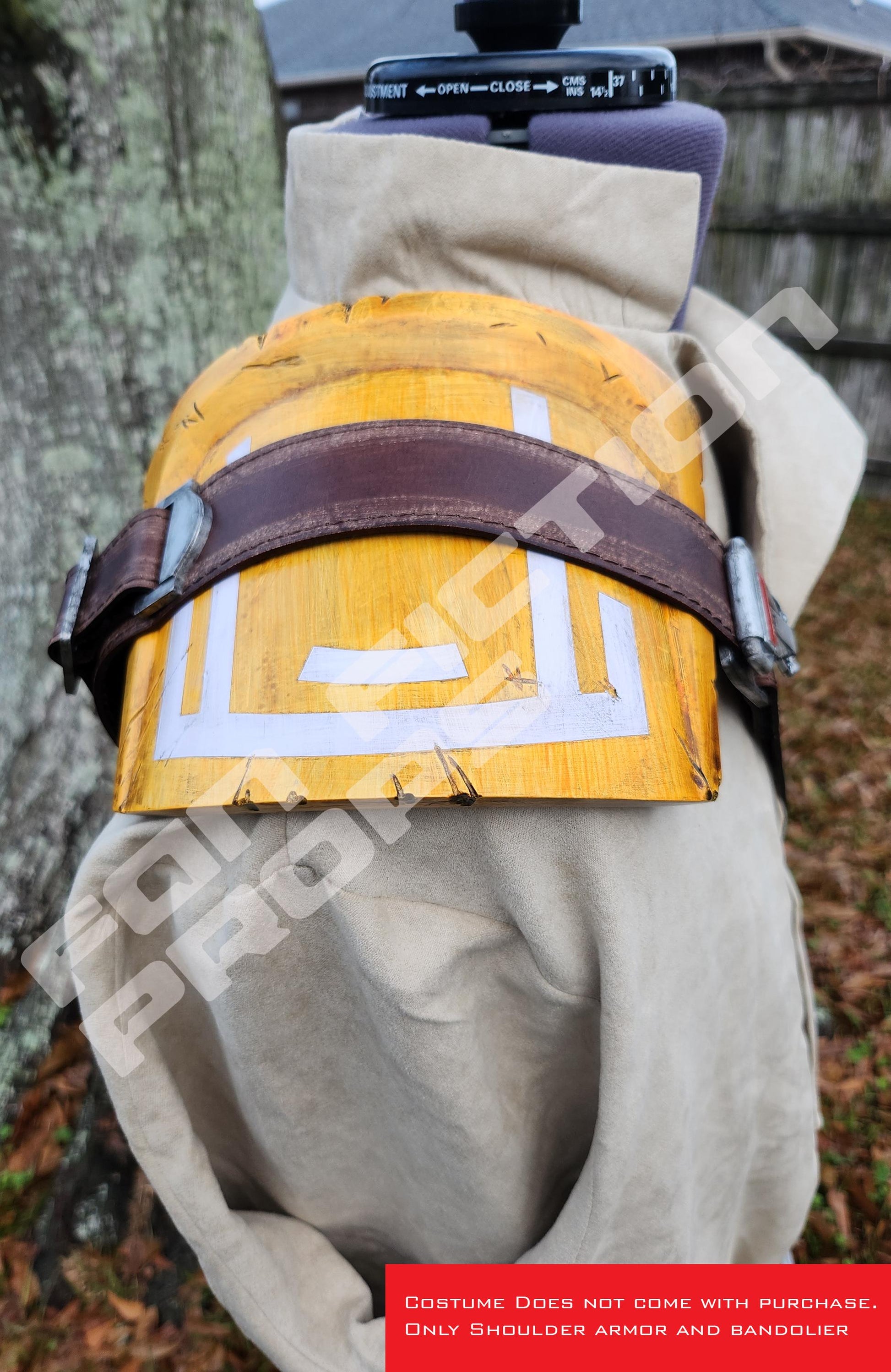 Cal Kestis Inspired Jedi Survivor shoulder Armor Costume