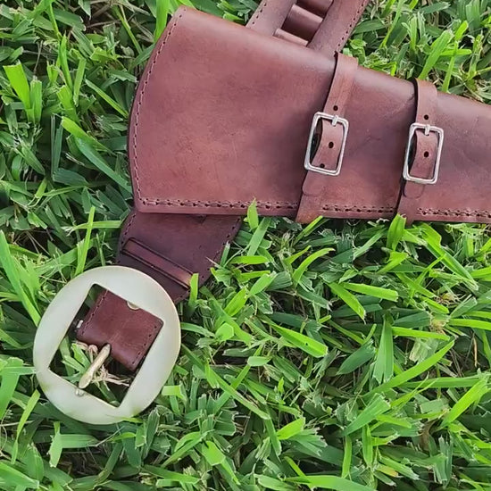 Western Arthur Inspired Gun Belt