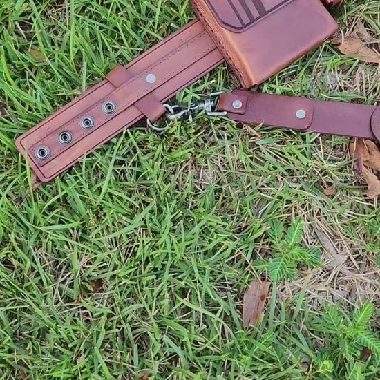 Mandalorian Inspired Costume Belt and Holster Set