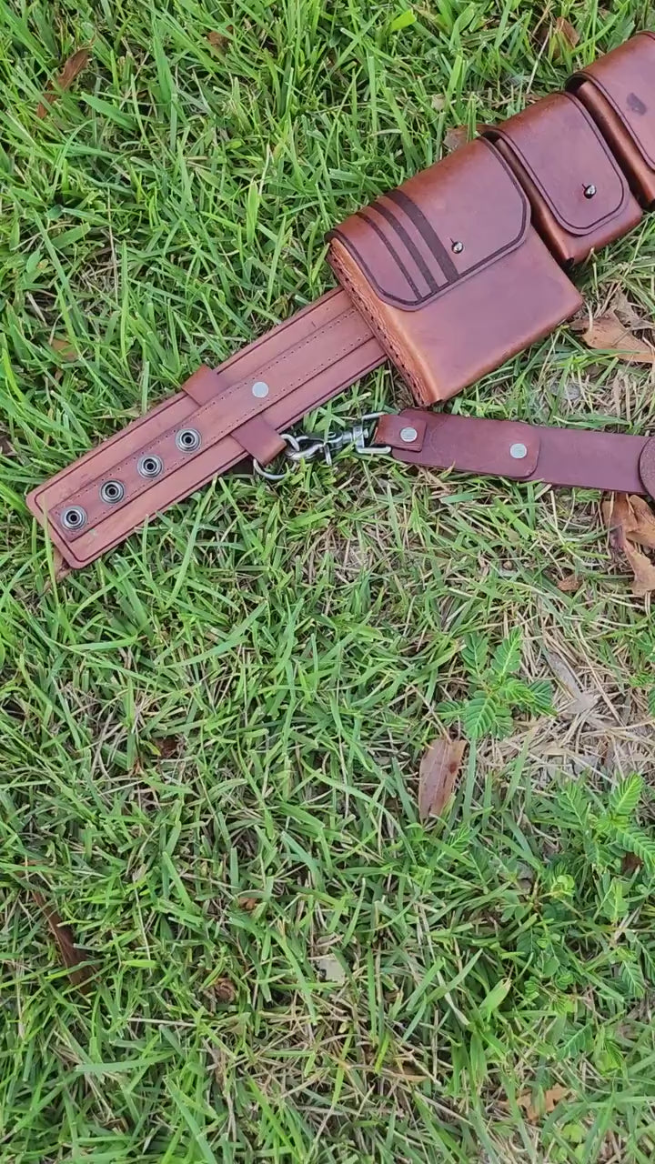 Mandalorian Inspired Costume Belt and Holster Set